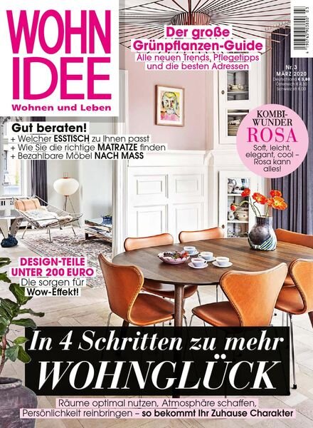 Wohnidee – Marz 2020 Cover
