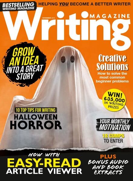 Writing Magazine – November 2019 Cover