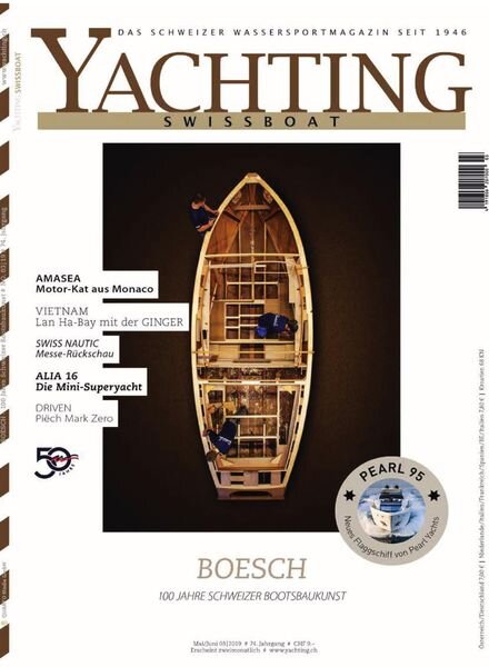 Yachting Swissboat – Mai-Juni 2019 Cover