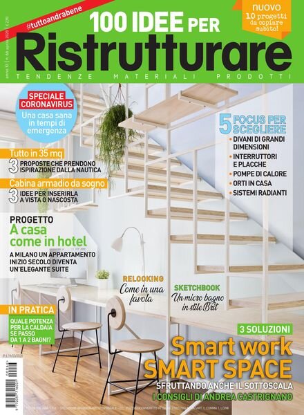 100 Idee per Ristrutturare – Aprile 2020 Cover