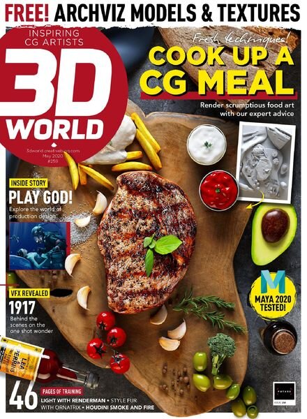3D World UK – May 2020 Cover