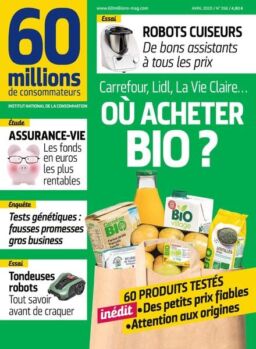 60 Millions de Consommateurs – Avril 2020