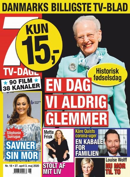 7 TV-Dage – 27 april 2020 Cover