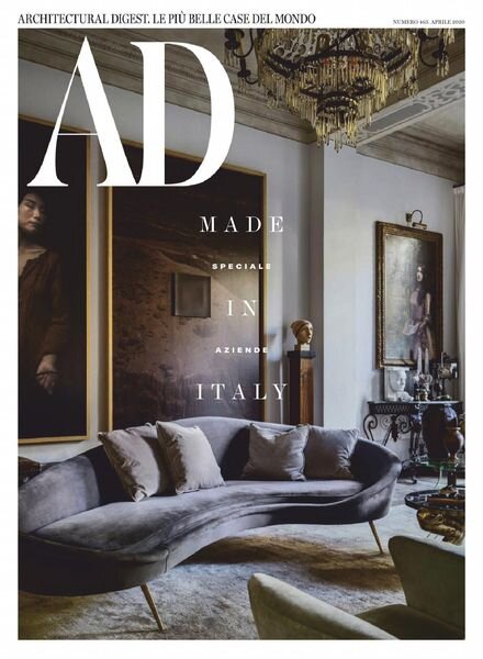 AD Architectural Digest Italia – aprile 2020 Cover