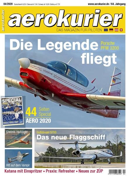 Aerokurier Germany – April 2020 Cover
