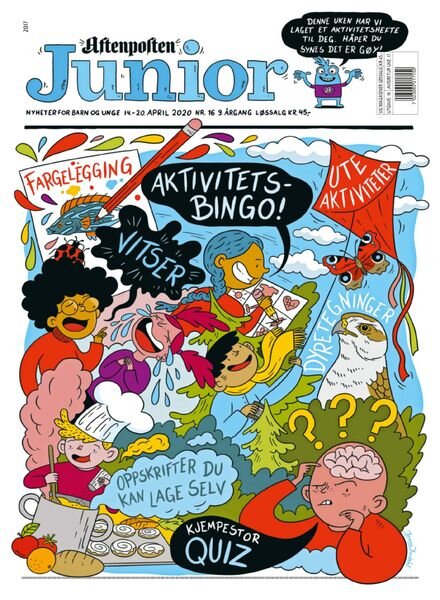 Aftenposten Junior – 14 april 2020 Cover
