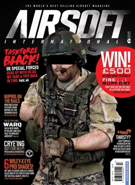 Airsoft International – Volume 13 Issue 13 – April 2018 Cover