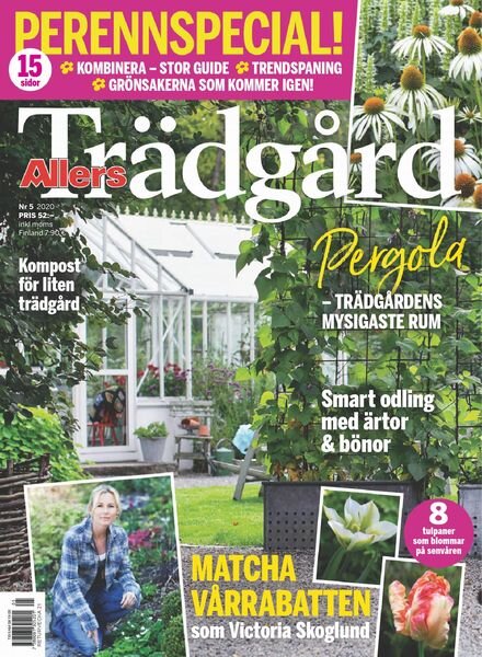 Allers Tradgard – maj 2020 Cover