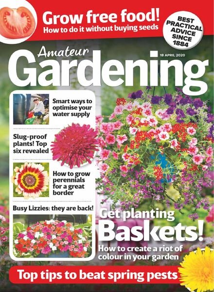 Amateur Gardening – 2020-04-18 Cover