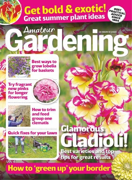 Amateur Gardening – 28 March 2020 Cover
