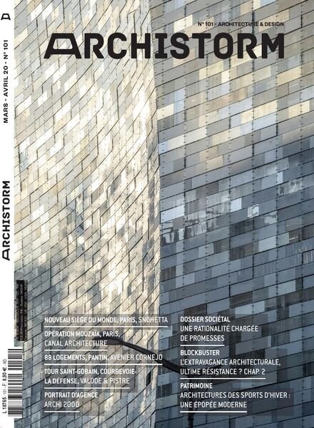 Archistorm – mars 2020 Cover