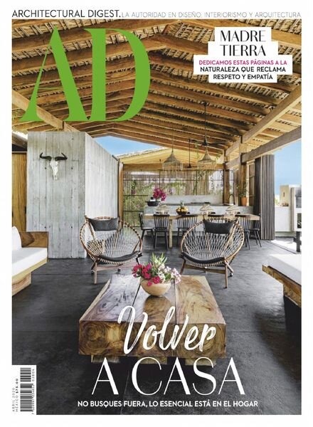 Architectural Digest Mexico – abril 2020 Cover