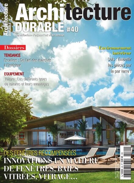 Architecture Durable – avril 2020 Cover