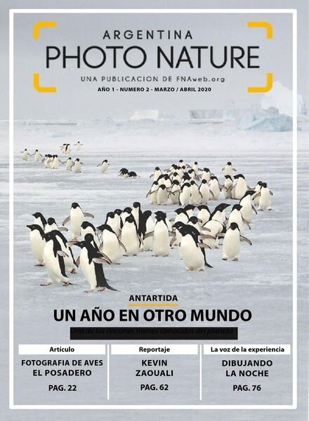 Argentina Photo Nature – Marzo-Abril 2020 Cover