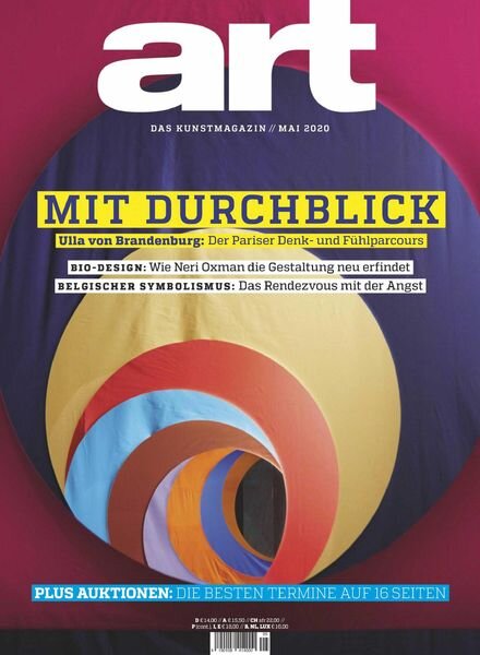 Art Magazin – Mai 2020 Cover