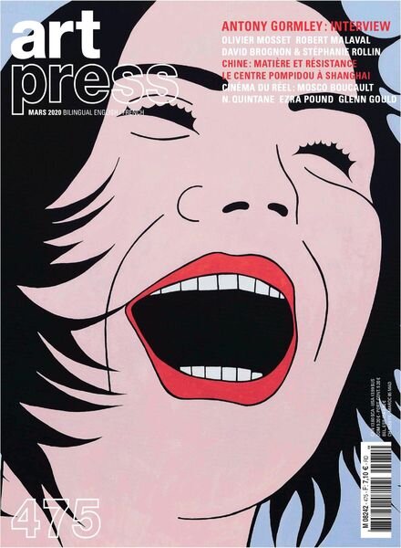 Art Press – Mars 2020 Cover