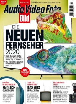 Audio Video Foto Bild – April 2020