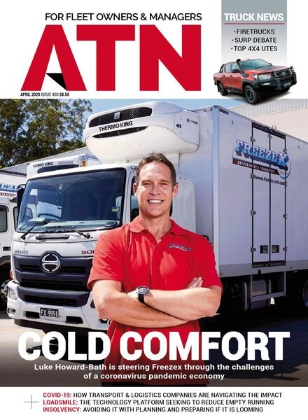 Australasian Transport News ATN – April 2020 Cover