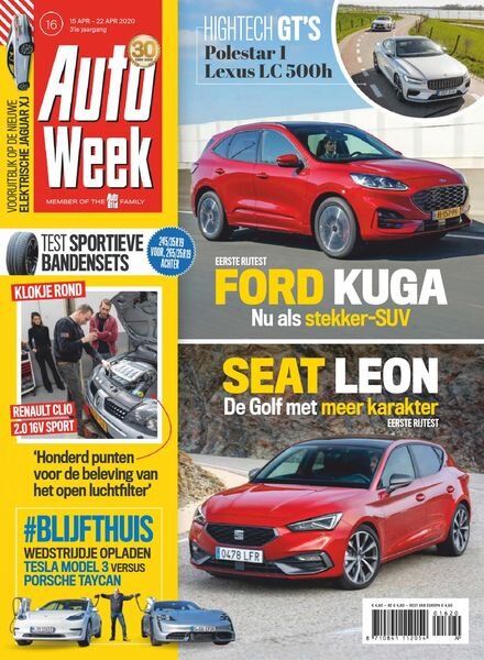 AutoWeek Netherlands – 15 april 2020 Cover