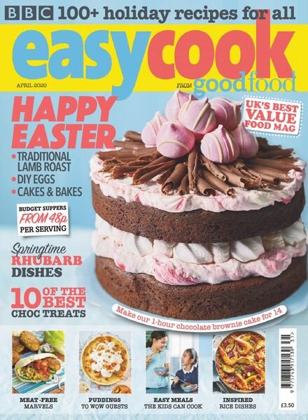 BBC Easy Cook UK – April 2020 Cover