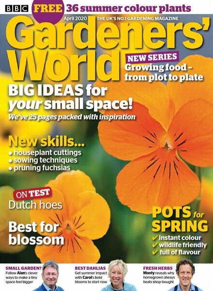 BBC Gardeners’ World – April 2020 Cover