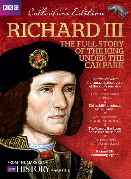 BBC History Special Edition – Richard III 2015 Cover