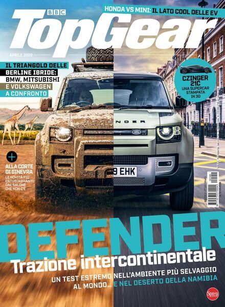 BBC Top Gear Italia – Aprile 2020 Cover