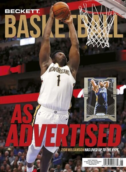 Beckett Basketball – May 2020 Cover