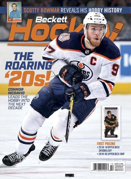 Beckett Hockey – October 2019 Cover
