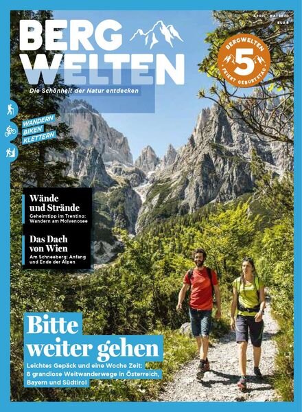 Bergwelten Austria – April-Mai 2020 Cover
