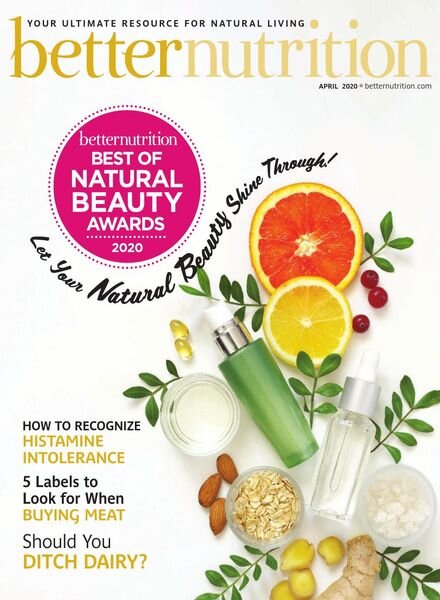 Better Nutrition – April 2020 Cover