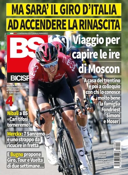 Bicisport – Aprile 2020 Cover