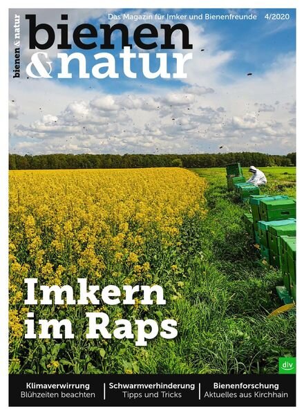 Bienen&Natur – Marz 2020 Cover