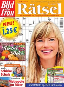 Bild der Frau Ratsel – November 2018