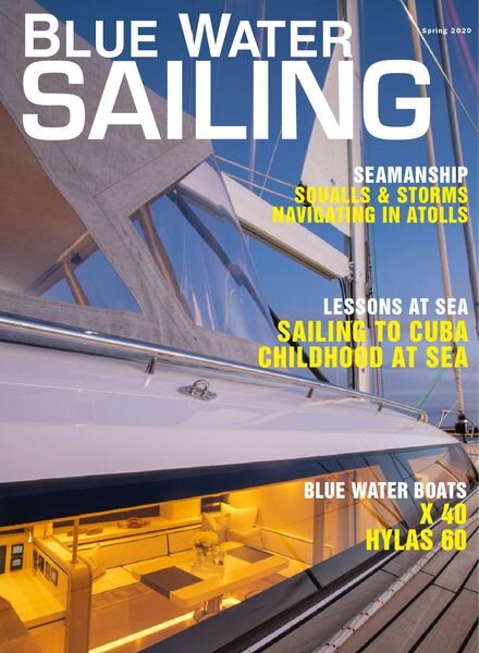 Blue Water Sailing – April 2020 Cover