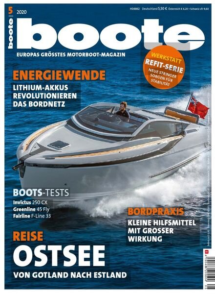 Boote – Mai 2020 Cover