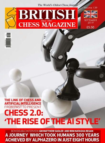 British Chess Magazine – September 2019 Cover
