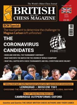 British Chess Magazine – Volume 140 – April 2020