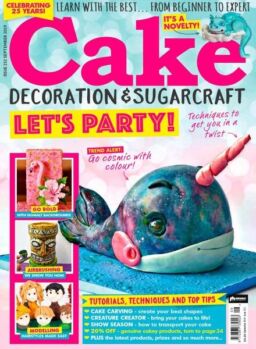 Cake Decoration & Sugarcraft – Issue 252 – September 2019