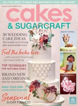 Cakes & Sugarcraft – August-September 2018