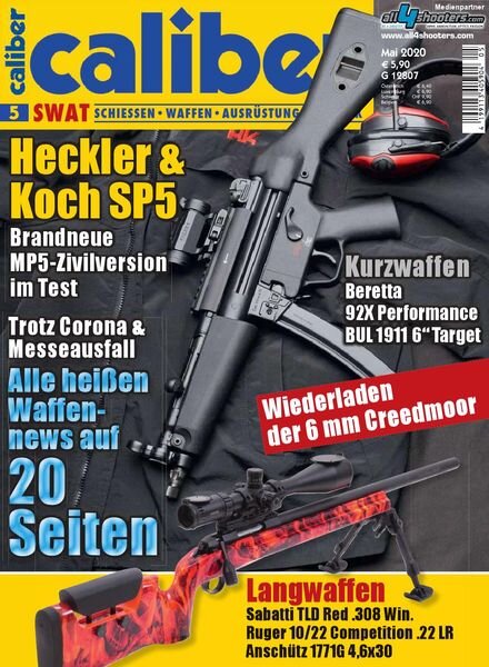 Caliber SWAT Germany – Mai 2020 Cover