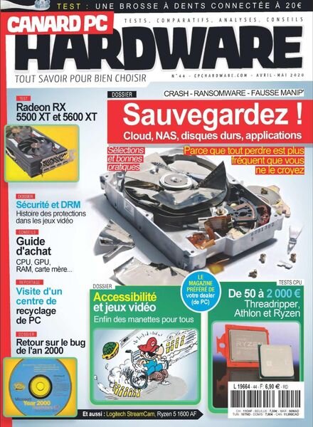 Canard PC Hardware – Avril-Mai 2020 Cover