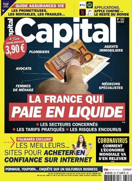 Capital France – Avril 2020 Cover