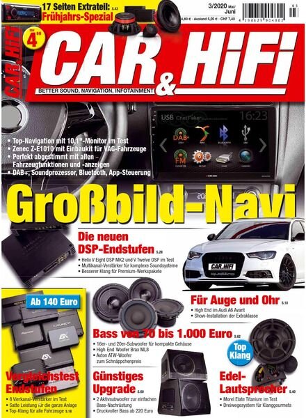 Car & Hifi – Mai-Juni 2020 Cover