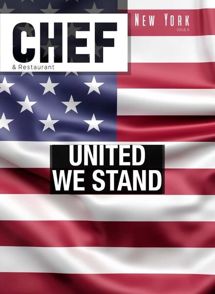 Chef & Restaurant New York – Issue 6 – April 2020 Cover