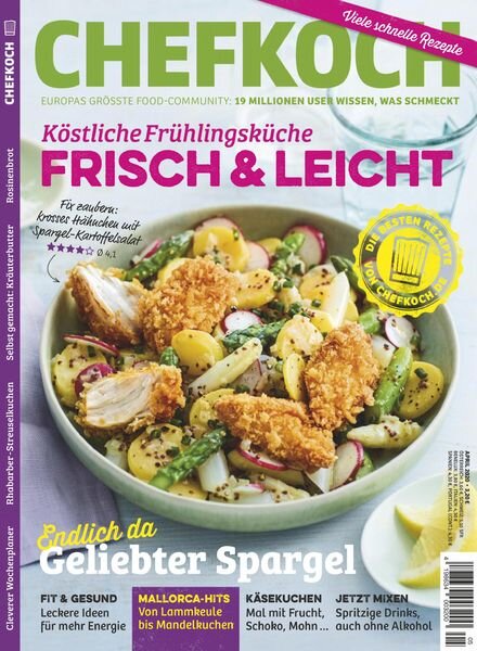 Chefkoch – April 2020 Cover