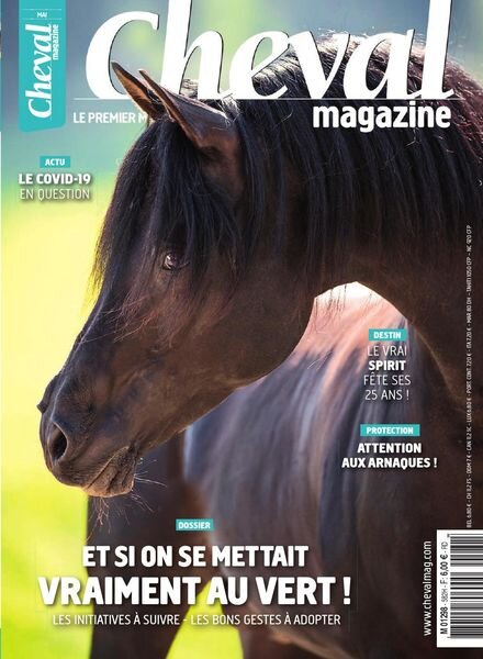 Cheval Magazine – mai 2020 Cover