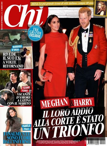 Chi – 11 marzo 2020 Cover