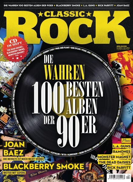 Classic Rock Germany – April 2018 Cover