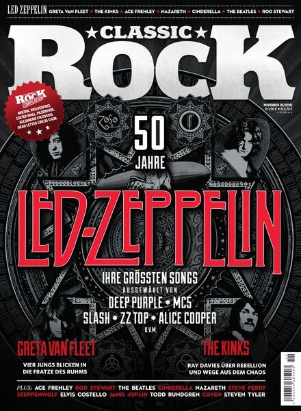 Classic Rock Germany – November 2018 Cover